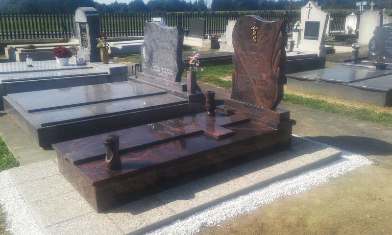 Egyszemélyes gránit síremlékek - Balázsgránit