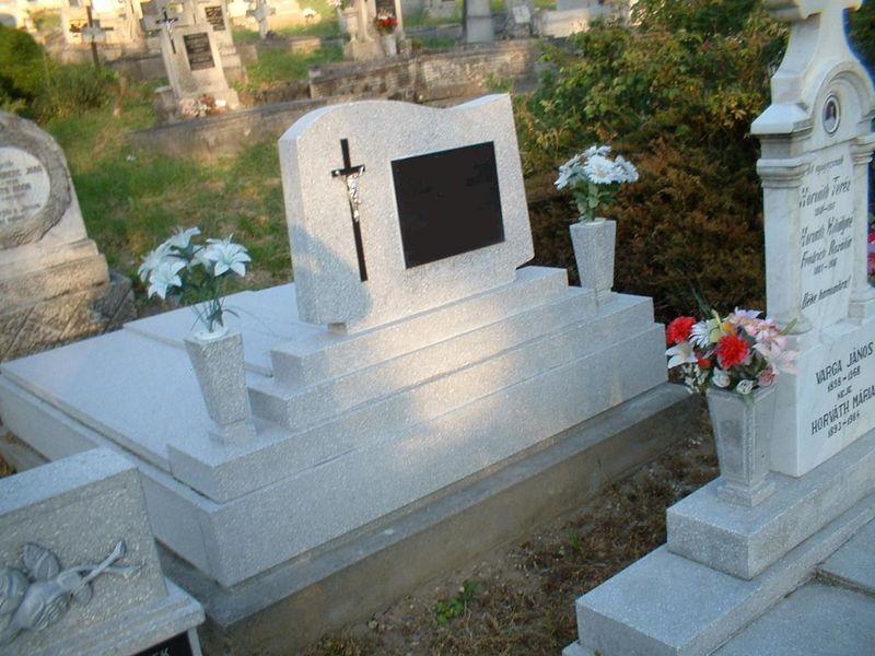 Kétszemélyes műkő síremlékek - Balázsgránit